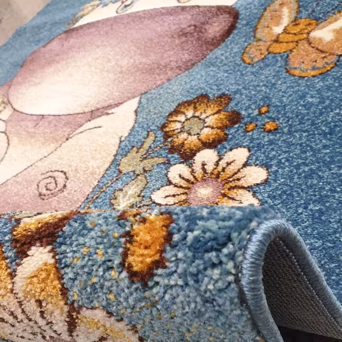 فرش ماشینی ساوین طرح اتاق کودک کد 7280