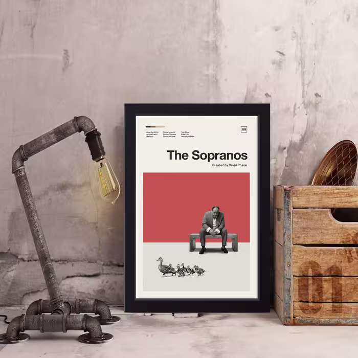تابلو مدل The Sopranos کد S1402-b