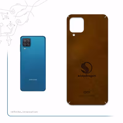 برچسب پوششی ماهوت مدل BFL-SNPDRGN مناسب برای گوشی موبایل سامسونگ Galaxy A12