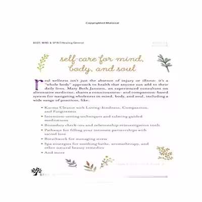 کتاب The Book of Self-Care اثر Mary Beth Janssen انتشارات نبض دانش