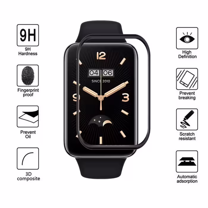 محافظ صفحه نمایش کروکودیل مدل C-PWM مناسب برای ساعت هوشمند شیائومی  Mi Band 7 Pro