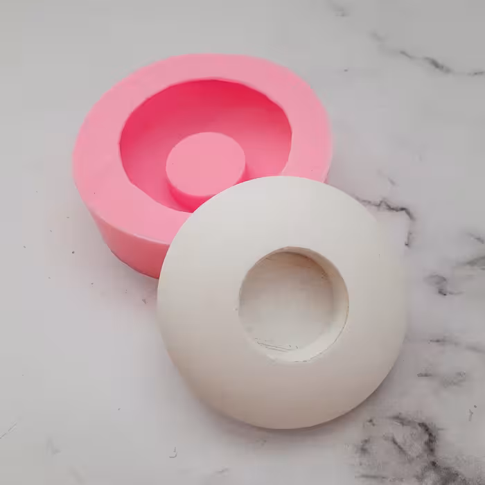 قالب شمع سیلیکونی مدل وارمر عدسی بزرگ