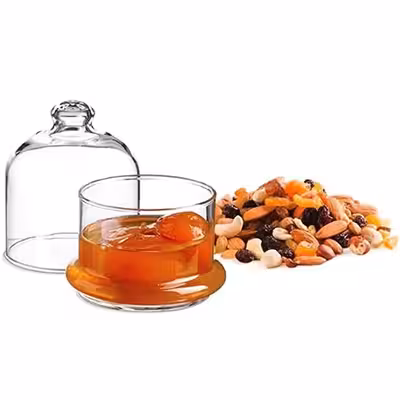 شکلات خوری Villa Patisserie و ظرف عسل Basic پاشاباغچه مجموعه 2 عددی