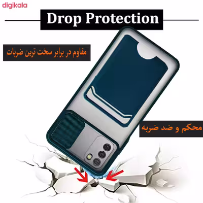 کاور گاردتک مدل Camshield Card مناسب برای گوشی موبایل سامسونگ Galaxy A03s