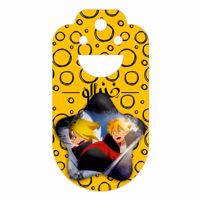 پیکسل خندالو طرح بوروتو و دیدارا انیمه بوروتو Boruto مدل ستاره ای کد 13128