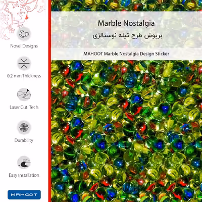 برچسب پوششی ماهوت مدل Marble Nostalgia-FullSkin مناسب برای گوشی موبایل ریلمی C11 2021