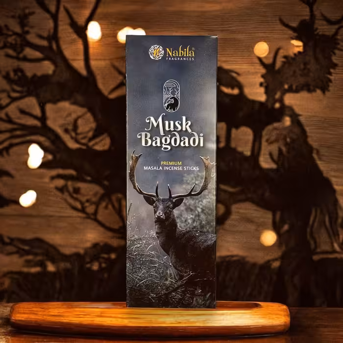 عود دست ساز مشک بغدادی MUSK BAGDADI از برند نابیلا Nabila