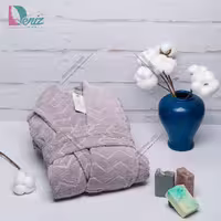 حوله تن پوش البروس رنگ طوسی یاسی