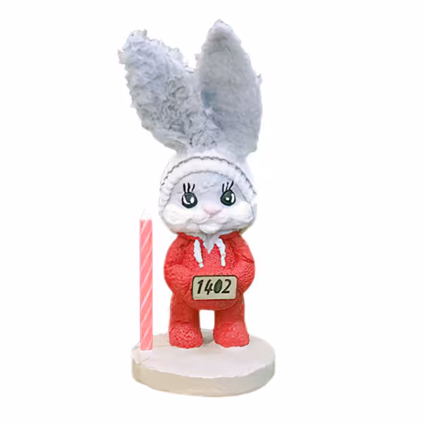 استند رومیزی تزئینی مدل خرگوش هفت سین کد 1402