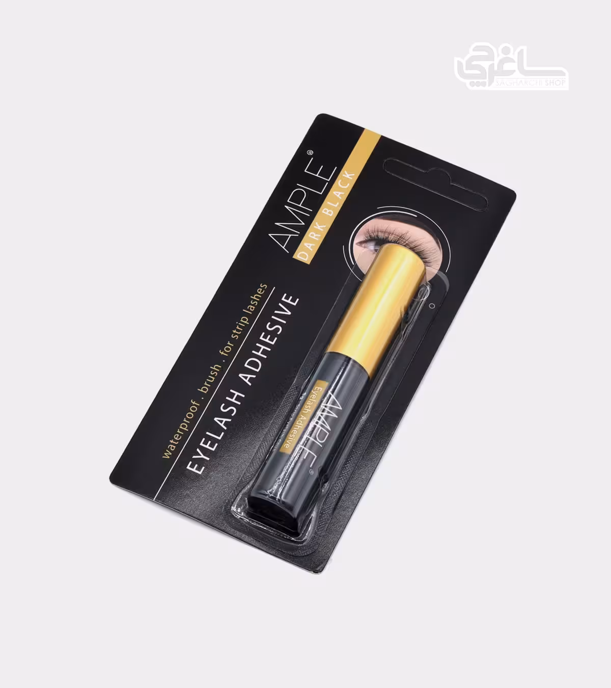 چسب موقت مژه 5 میلی لیتر برس دار امپل Ample