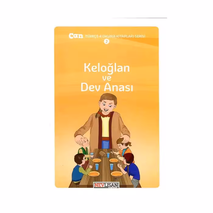 داستان ترکی استانبولی Can Turkce 4 Keloglan Ve Dev Anasi نوشته Tuncay Ozturk