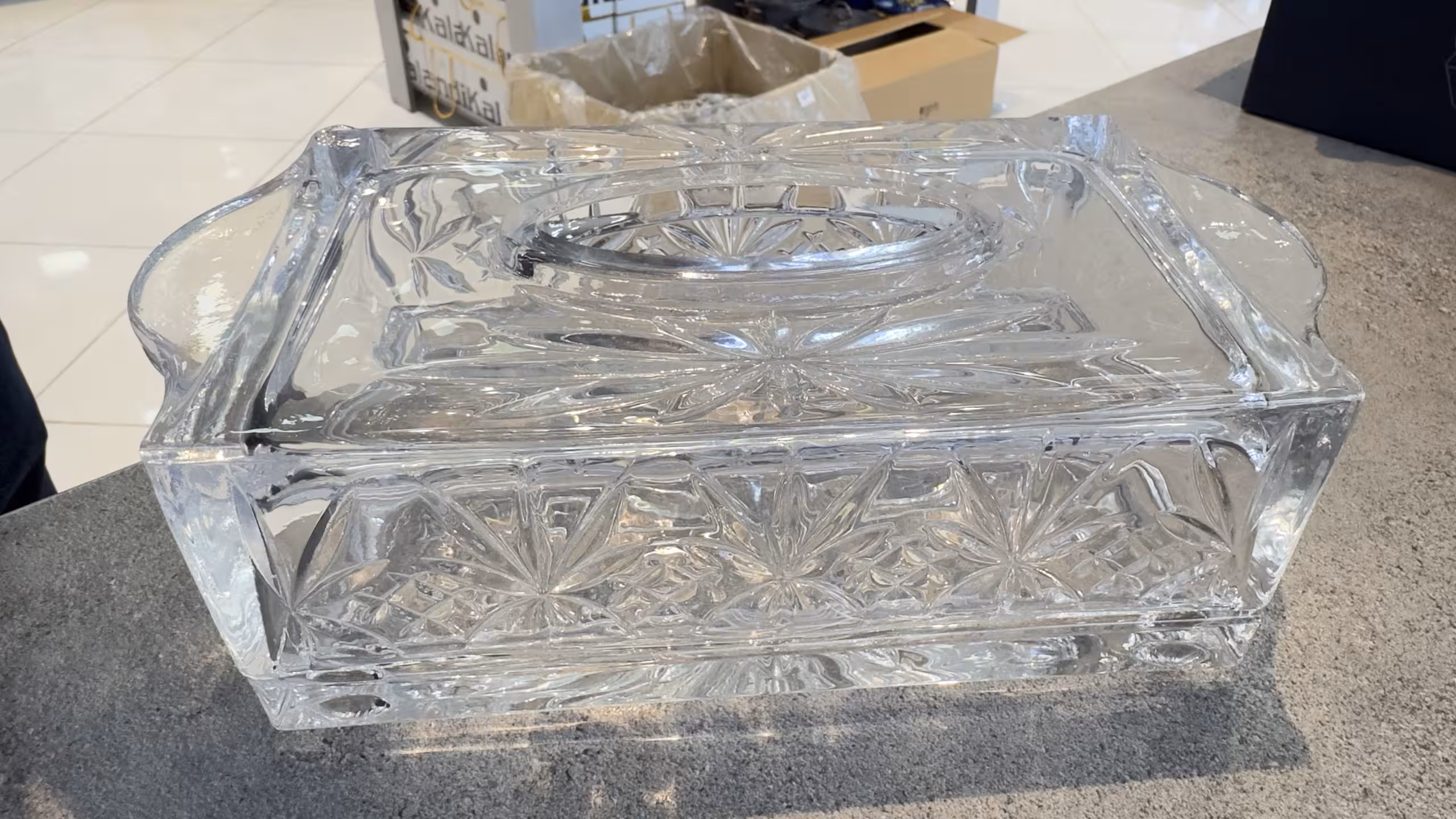 جا دستمالی مستطیلی وارداتی کد kit_243