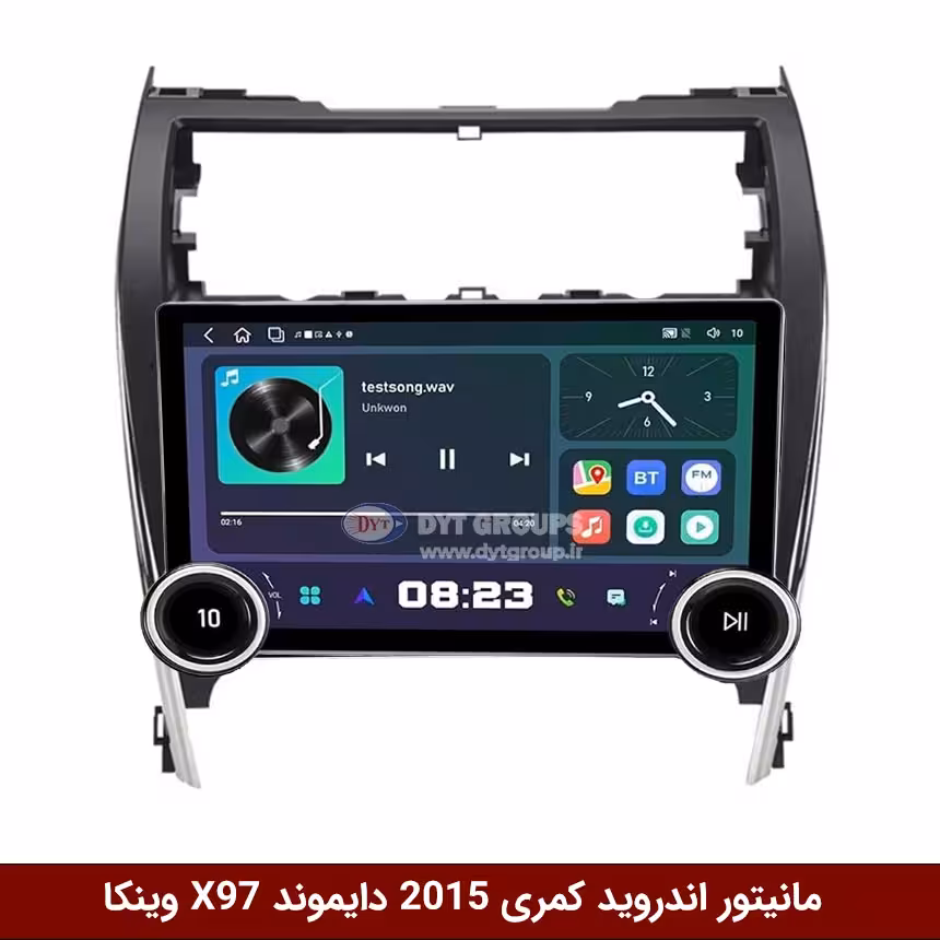مانیتور ولوم‌دار کمری 2015 برند دایموند 2K مدل X97 FLY وینکا - 9.7 اینچ