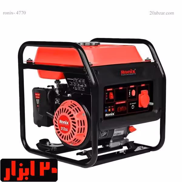 ژنراتور اینورتر کامپکت بنزینی 3500 وات رونیکس مدل RH-4770