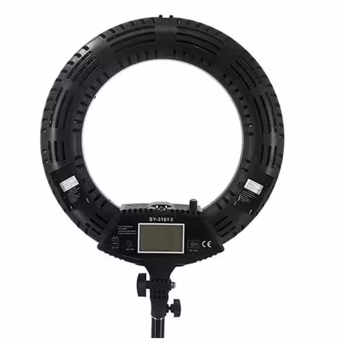 رینگ لایت حرفه ای Ring Light ZEUS SY-3161 ll with tripod همراه سه پایه