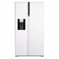 یخچال‌فریزر سایدبای‌ساید اتوماتیک ایکس‌ویژن مدل HS600 – رنگ سفید