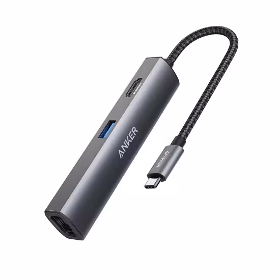 هاب 5 پورت انکر مدل Anker 533 USB-C Hub A8338HA1