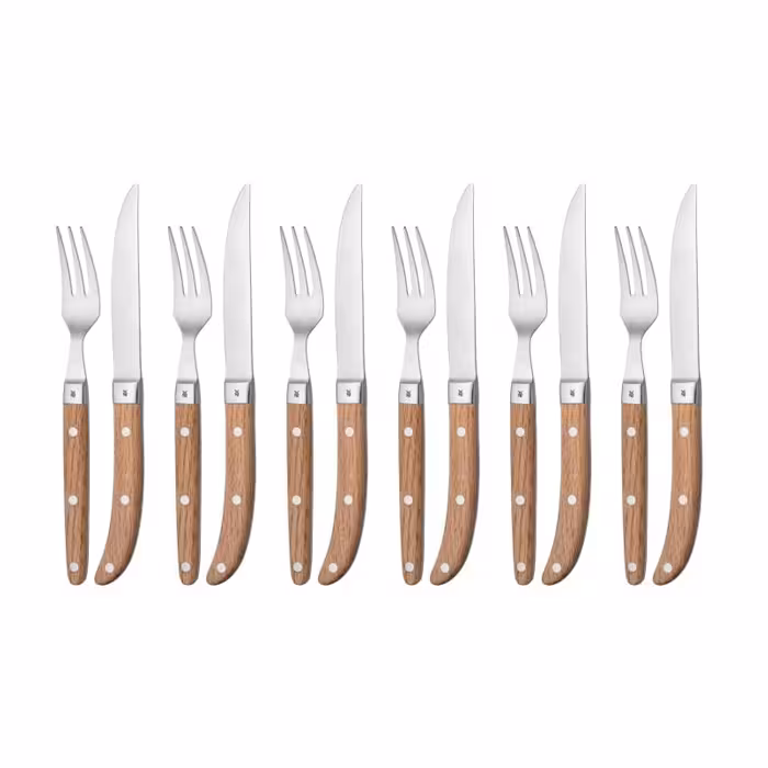 ست کارد و چنگال استیک 6 نفره وی ام اف | WMF Ranch steak cutlery set, 12-piece