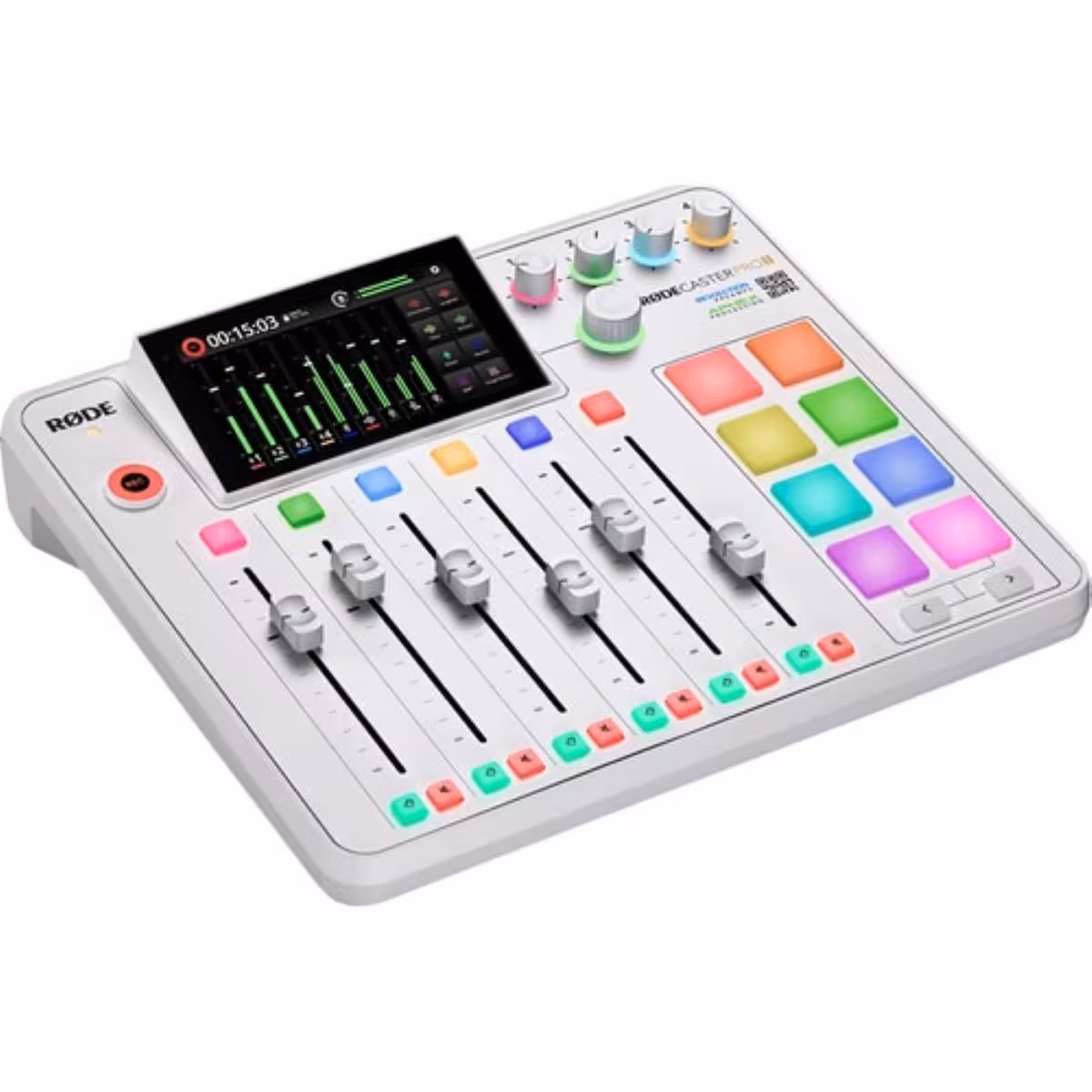خرید کارت صدا RODE RODECaster Pro II Integrated Audio Production Studio White با بهترین قیمت