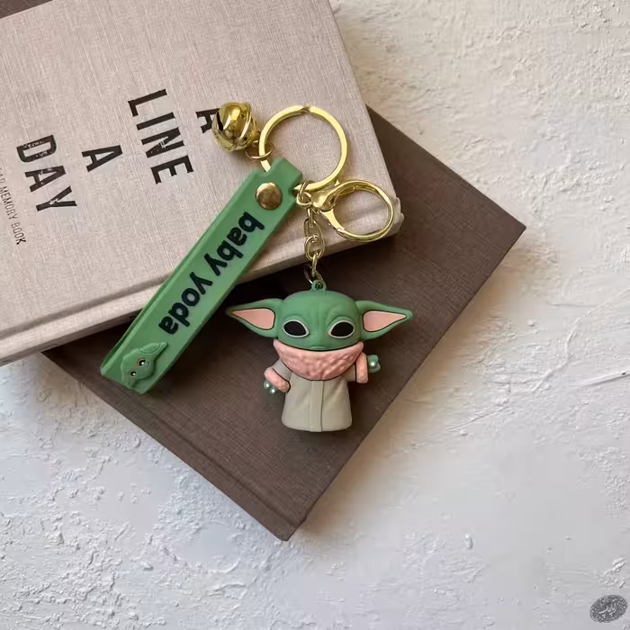 جاکلیدی سیلیکونی وارداتی Baby Yoda
