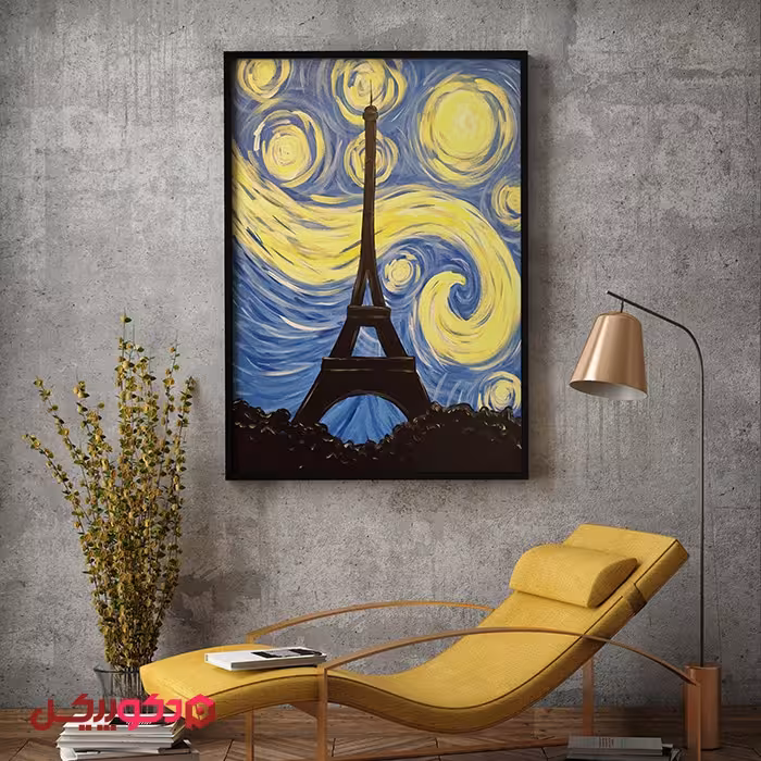 تابلو مخمل طرح مدرن P03