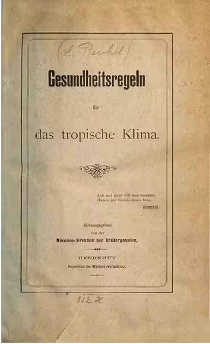 خرید و دانلود نسخه کامل کتاب Gesundheitsregeln für das tropische Klima