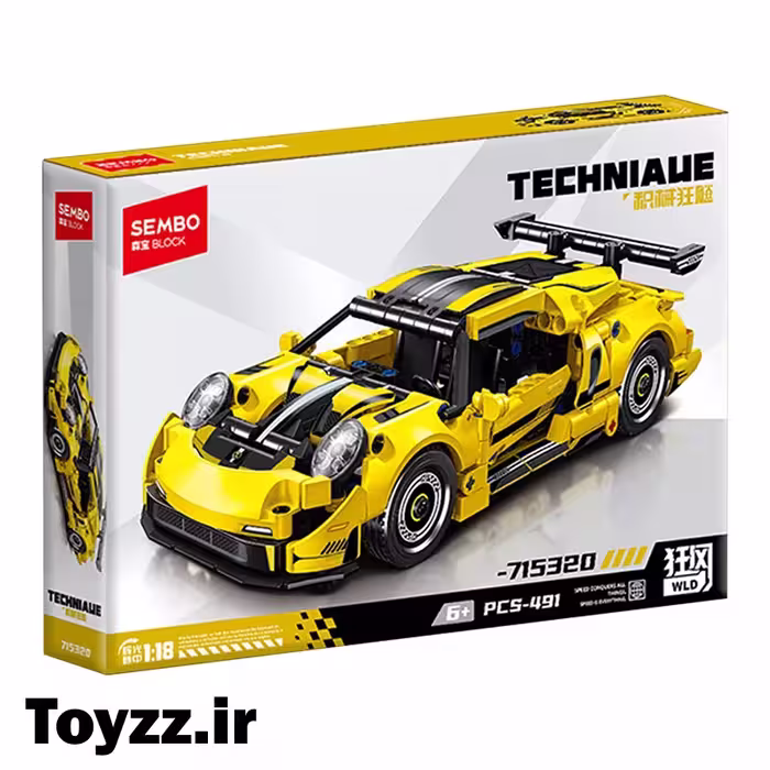 ساختنی لگو ماشین تکنیکال سمبو بلاک مدل TECHNIAUE 715320