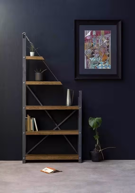 دیوایدر دکوراتیو چوب و فلز کد روستیک  8626