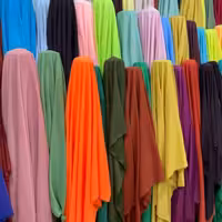 پارچه کرپ حریر پارچه حیات