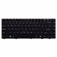 کیبورد لپ تاپ ام اس آی مدل CX480 مشکی فلت صاف