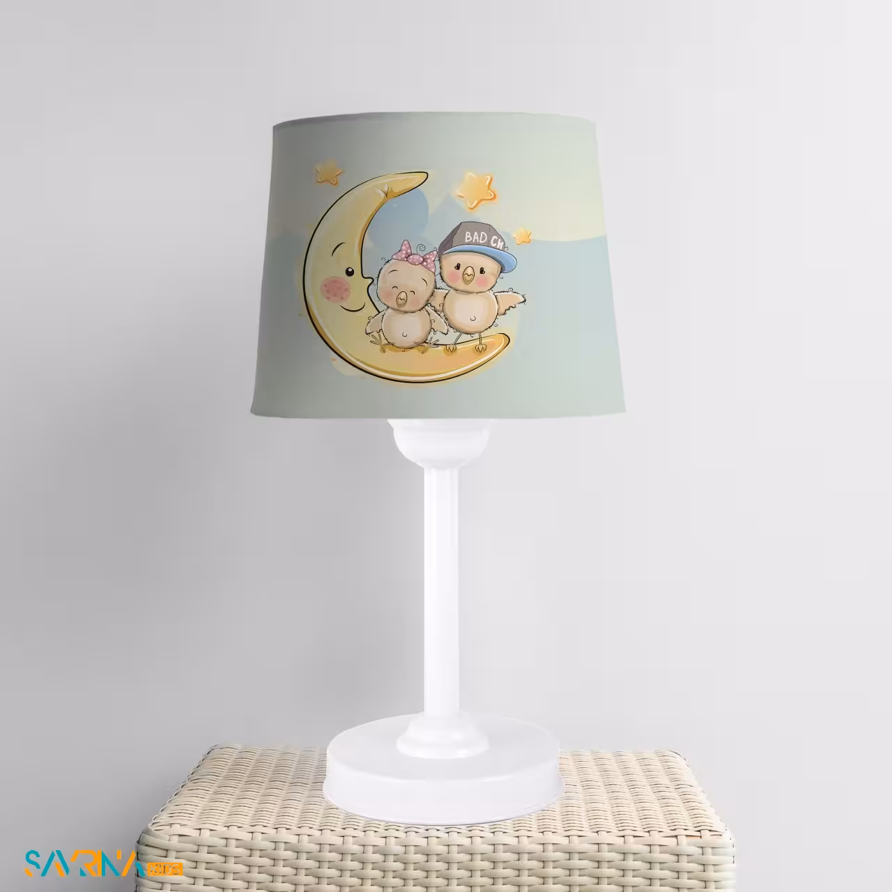 آباژور بچگانه طرح ماه کوچولو کد AS1377