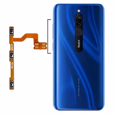 Redmi 8 Volume   Power Flex Cable