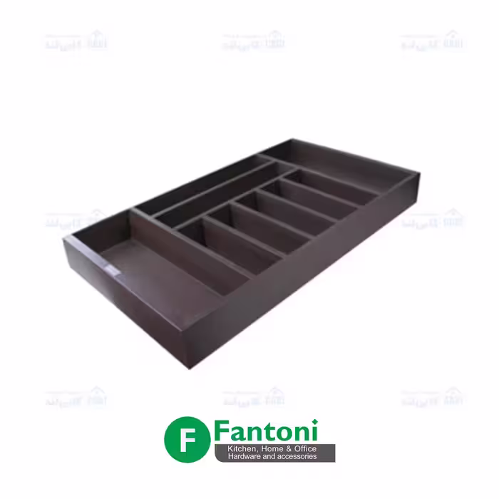 جای قاشق و چنگال چوبی رنگ قهوه ای جهت یونیت فانتونی مدل O081 تا O083