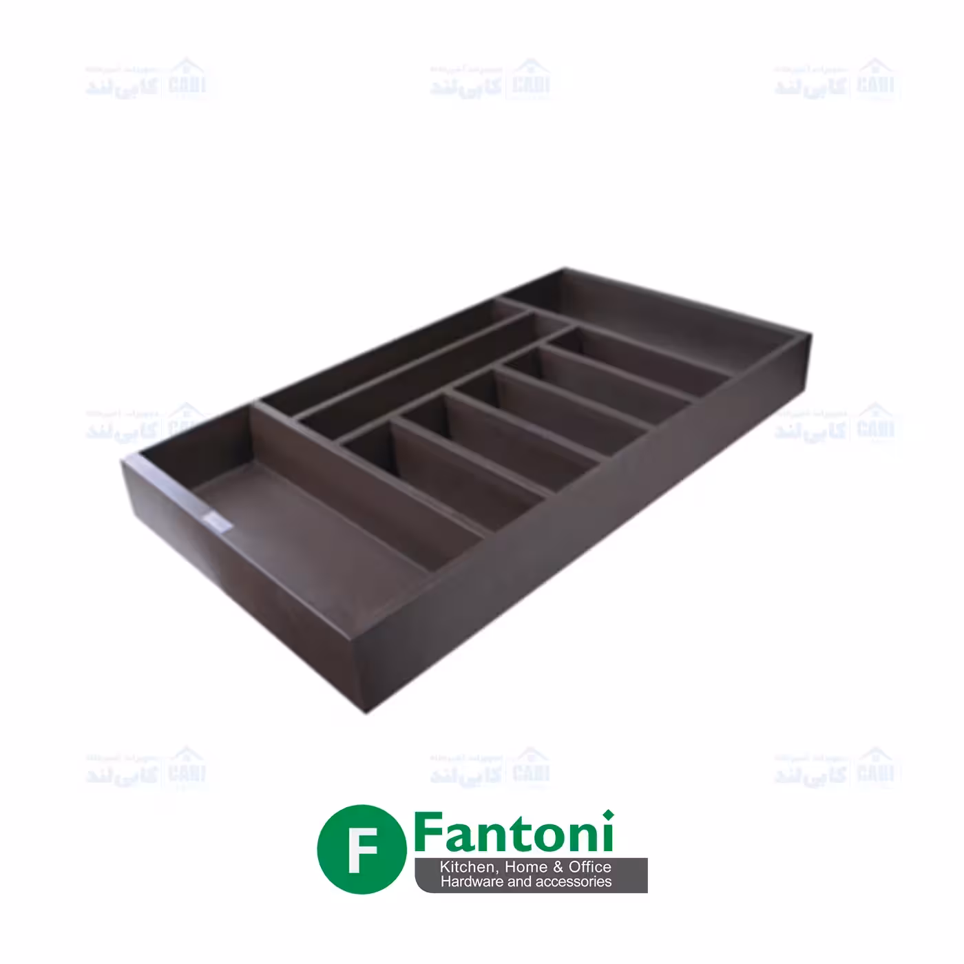 جای قاشق و چنگال چوبی رنگ قهوه ای جهت یونیت فانتونی مدل O081 تا O083