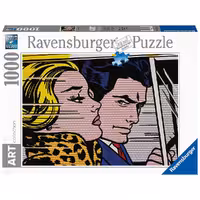 پازل 1000 قطعه Ravensburger طرح در ماشین 1963