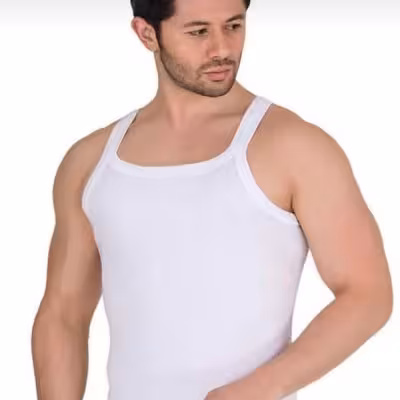 زیرپوش خشتی مردانه سفید
