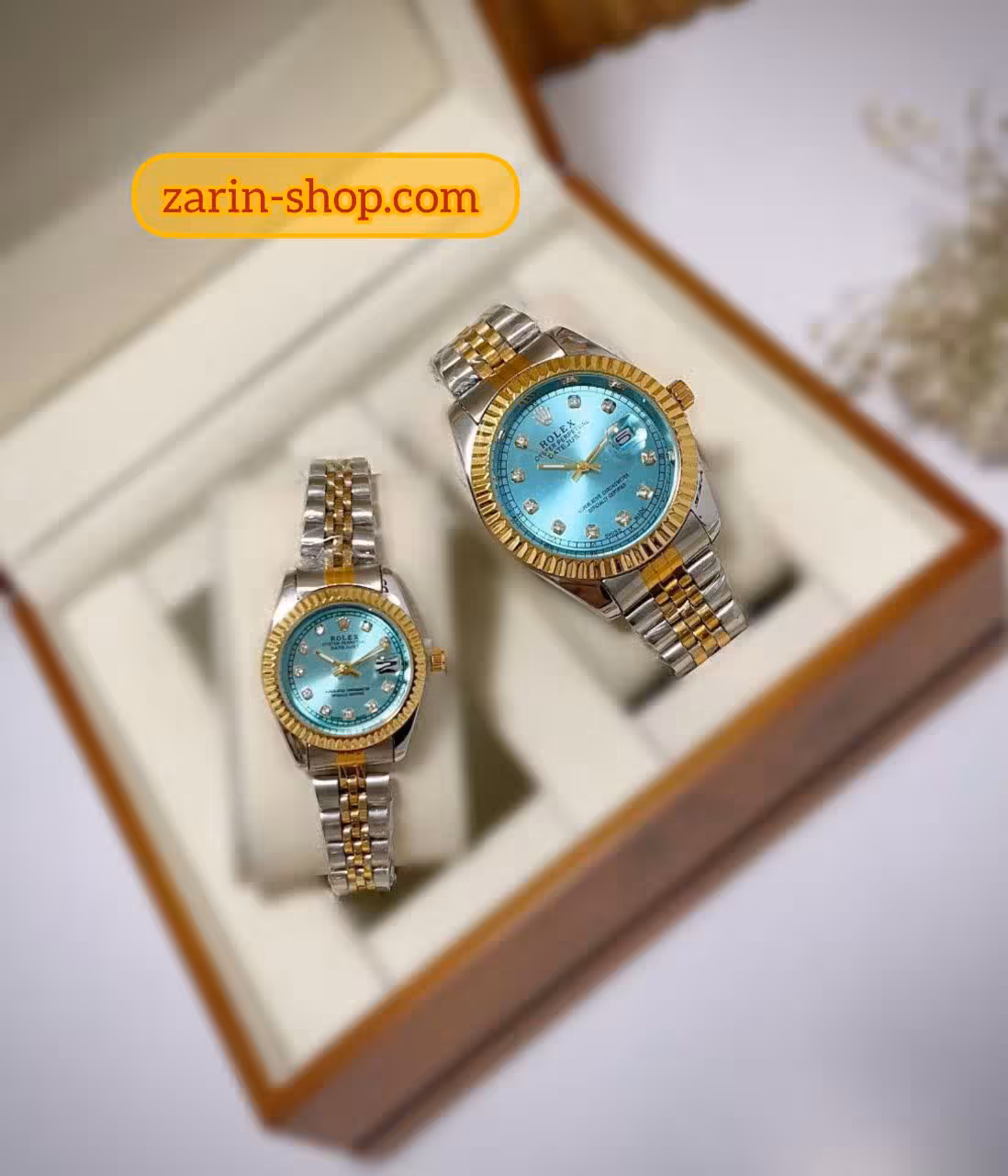 ست ساعت مچی رولکس زنانه و مردانه