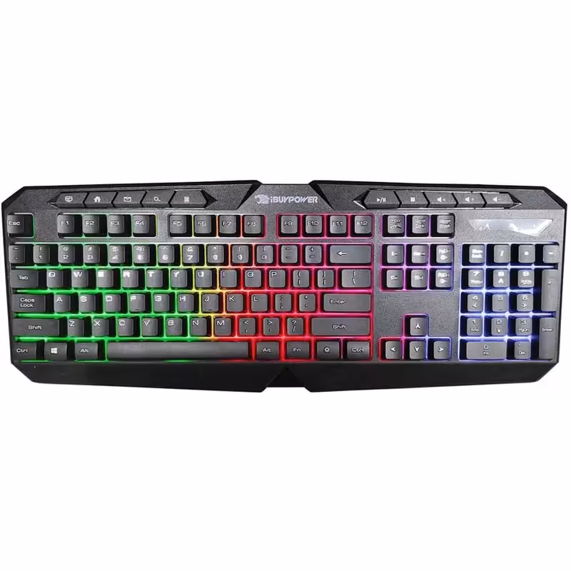 قیمت و خرید کیبورد با سیم گیمینگ مدل IBUYPOWER RGB gaming