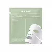 ماسک ورقه ای بایودنس Biodance مدل تسکین دهنده جلبک دریایی کنترل چربی و ضد جوش بسته 4 ورقه