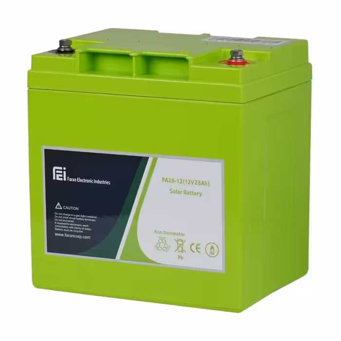 باتری یو پی اس 12 ولت 28 آمپر ساعت فاران