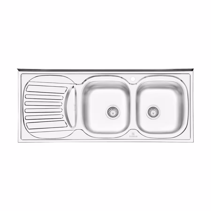 سینک نیمه فانتزی روکار پرنیان استیل مدل  PS 2106