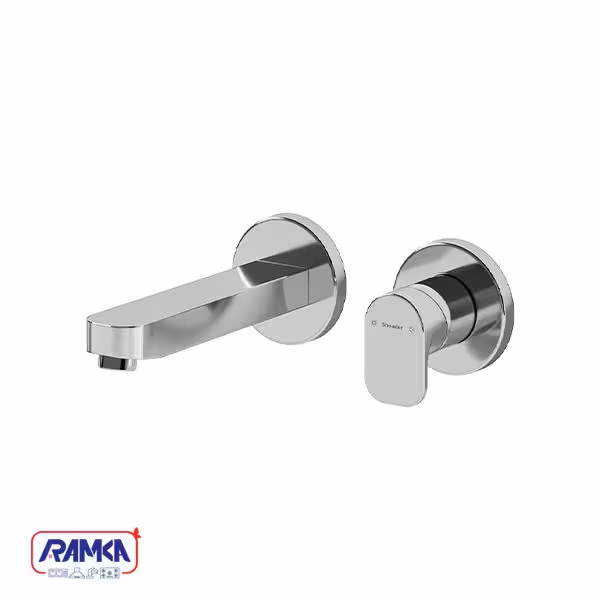 شیر روشویی دو تکه توکار شودر مدل تاین