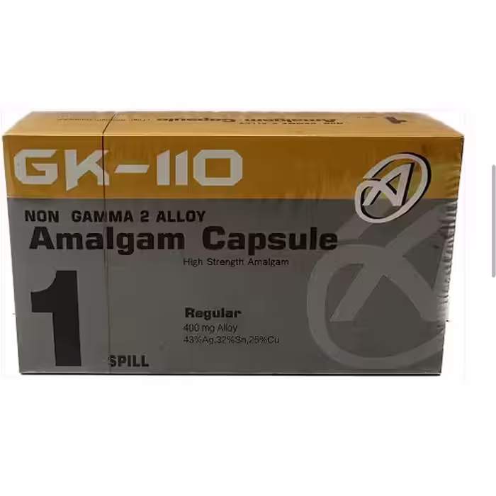 آمالگام کپسولی جی کی GK110 (3واحدی) - فروشگاه تخصصی دندانپزشکی سپیرا