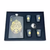 ست قمقمه جیبی 4 شات آس پیک 270cc کد A530389