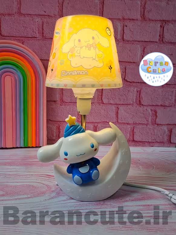 چراغ خواب و آباژور کودک طرح سینامورول روی ماه
