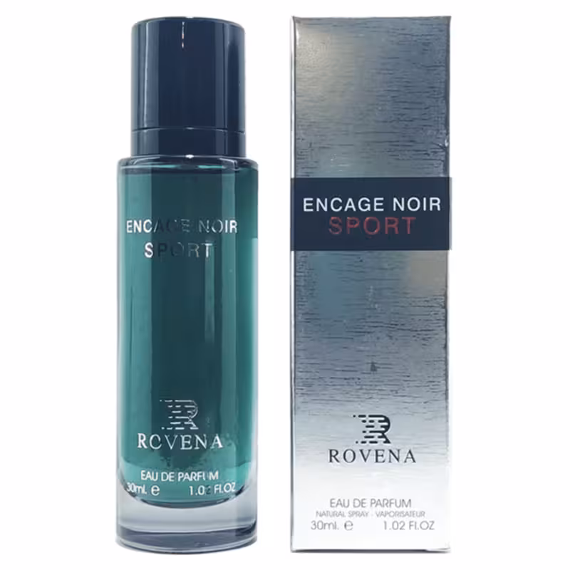 عطر ادکلن روونا انسیج نویر اسپورت ROVENA ENCAGE NOIR SPORT 30MIL • خوش آرا