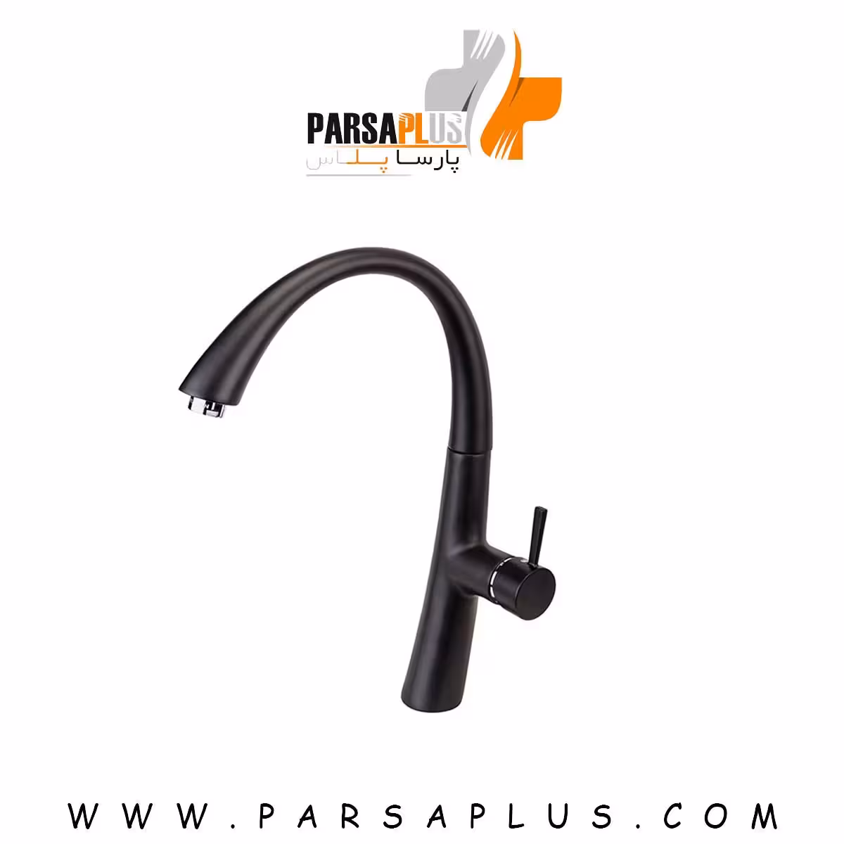 شیر ظرفشویی قهرمان مدل موج-مشکی