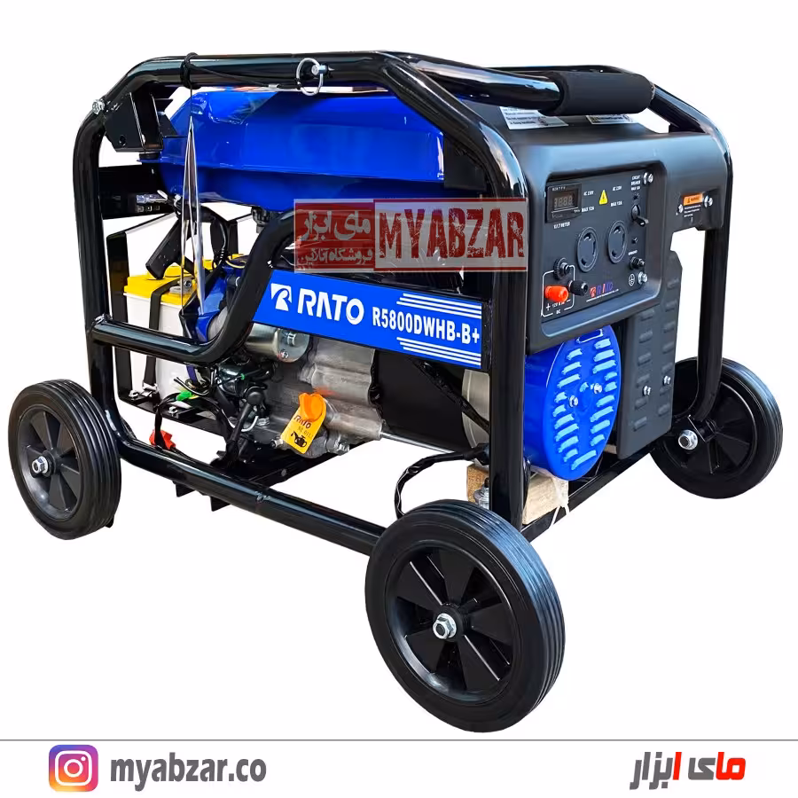 موتور برق استارتی راتو 3000 وات مدل  RATO R5800DWHB-B