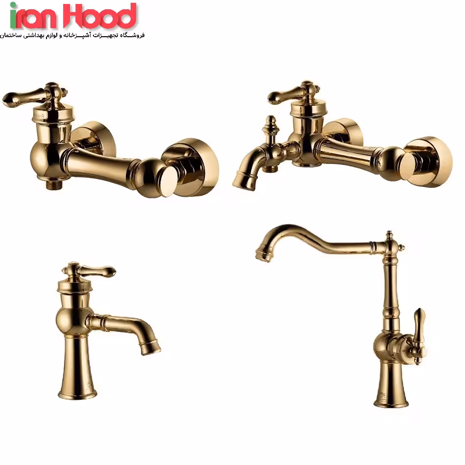 شیرالات درخشان مدل آکوا طلایی