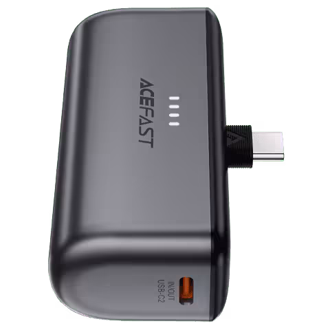 پاوربانک 5000 میلی آمپر ایس فست مدل M9 همراه با کانکتور تایپ سی